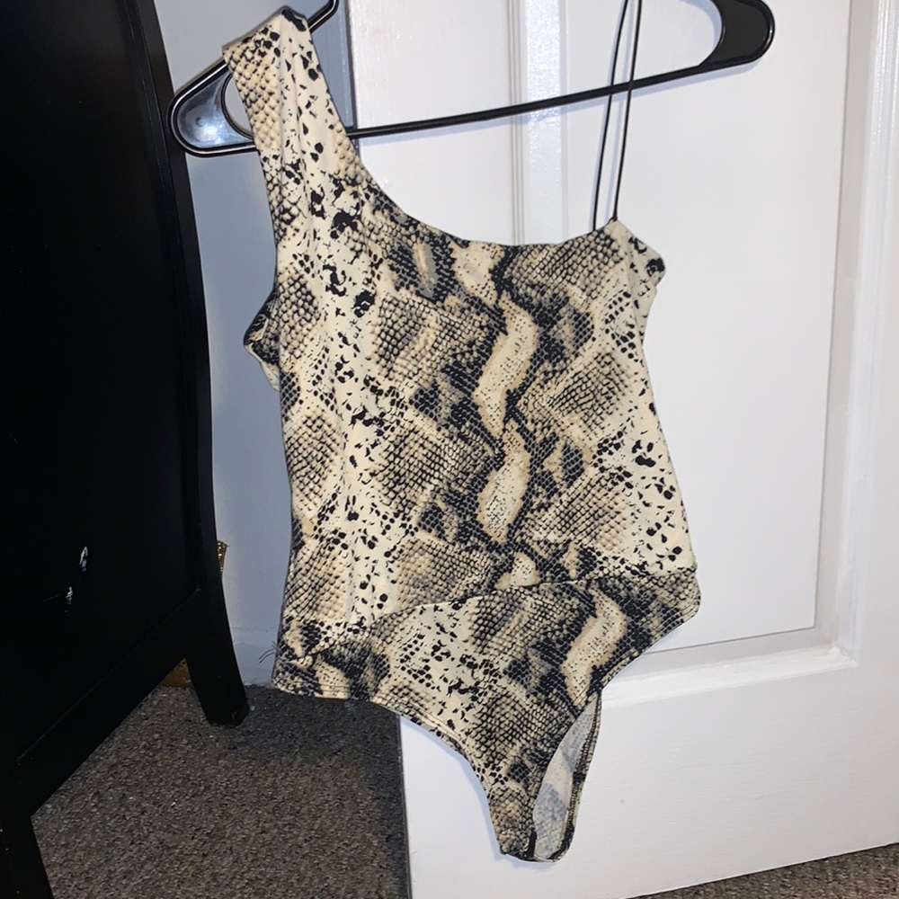 snake skin bodysuit